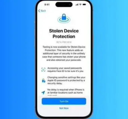 海安苹果授权维修店分享被盗设备保护功能开启方法 