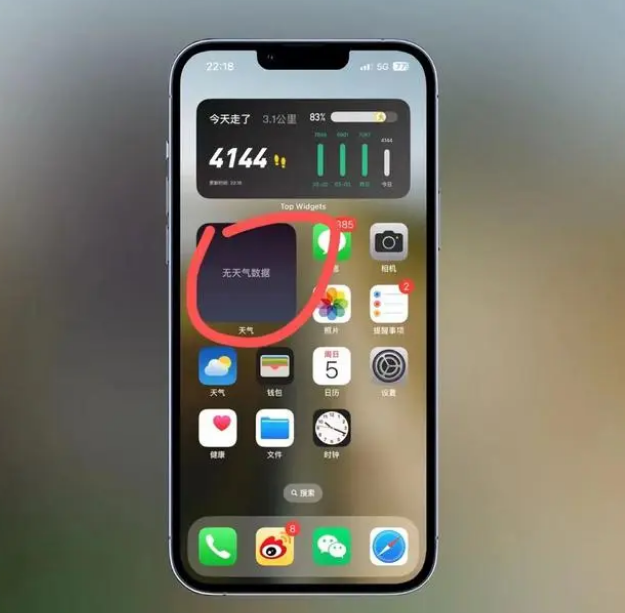 海安苹果手机维修分享:iOS16主屏幕天气小组件无法正常工作怎么办？ 