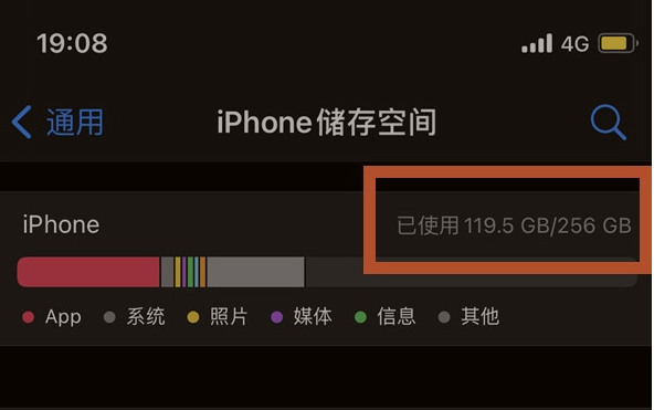 海安苹果13维修分享iPhone13如何查看剩余内存 