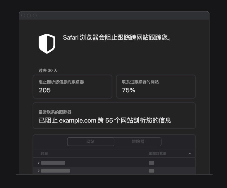 海安苹果手机维修分享如何在 Safari 浏览器中查看和打开隐私报告 