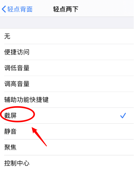 海安苹果手机维修分享iPhone12如何启用双击截屏 